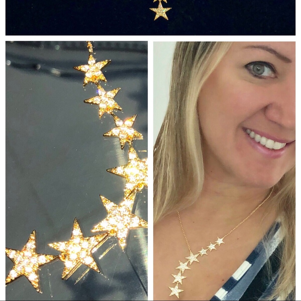 18k gold plated Constellation necklace